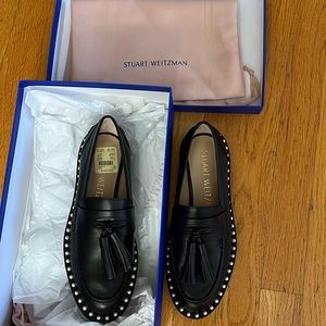 Stuart Weitzman Black Loafers